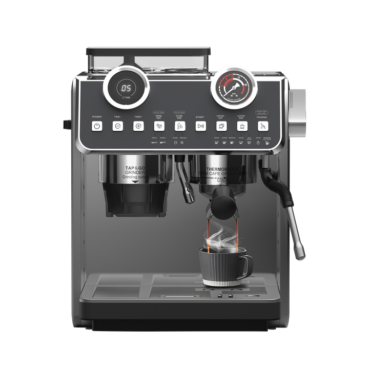 Espressomaschine EM653 mit Mahlwerk 2800W