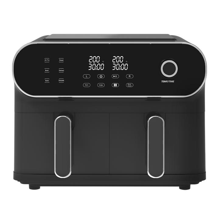 Dual Zone Heißluftfritteuse AFT11001F 11L, 2 x 5,5L