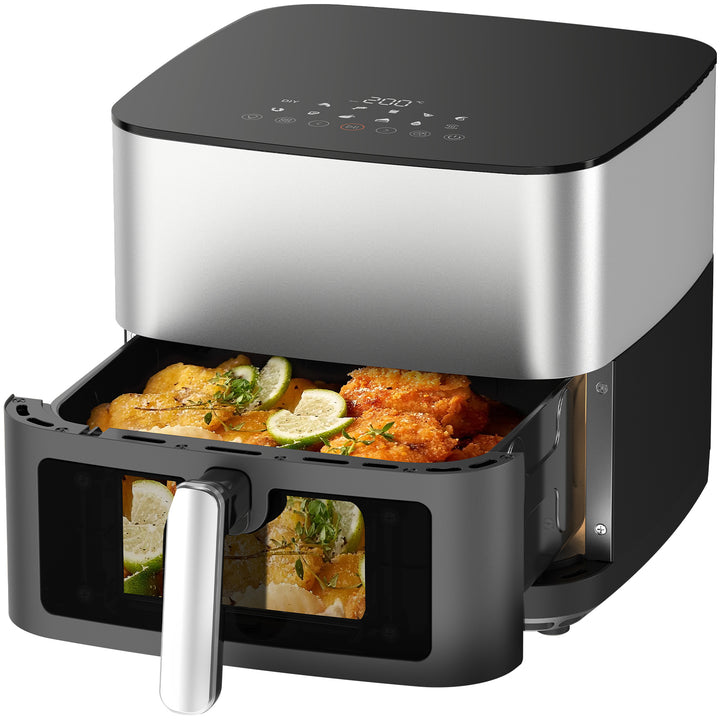 Heißluftfritteuse Air Fryer AF08010 9L mit Großes Sichtfenster