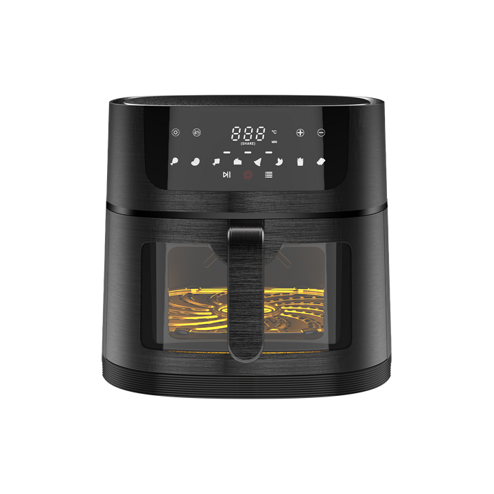 Heißluftfritteuse ZE-AF8007-A 9L XXL mit Sichtfenster, 1800W