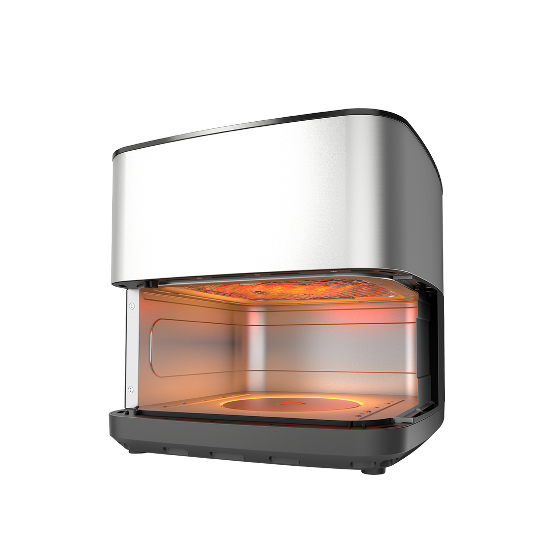 Heißluftfritteuse Air Fryer AF08010 9L mit Großes Sichtfenster