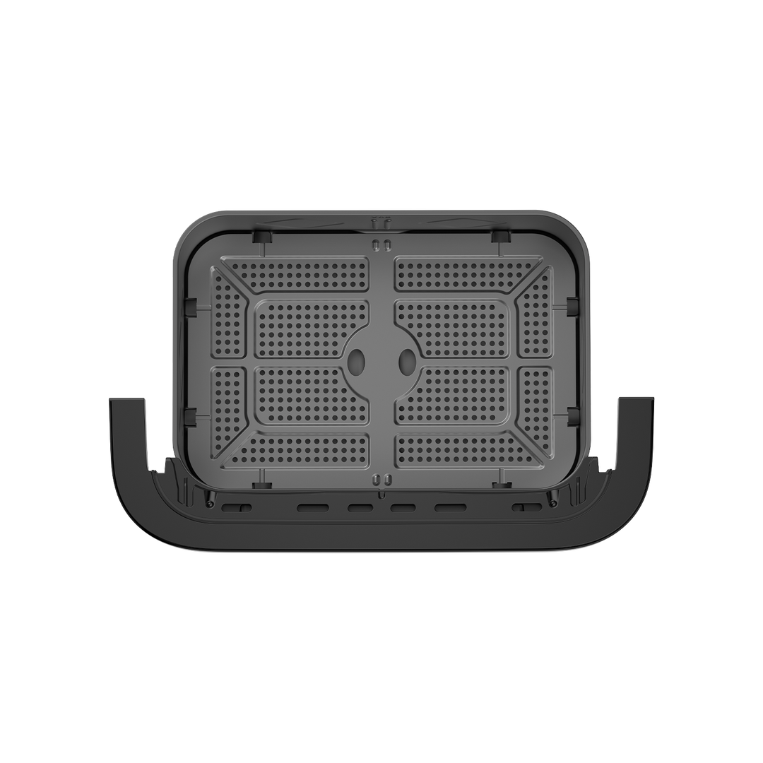 Heißluftfritteuse Dual Zone 11L XXL – 2950W Airfryer mit Doppelkammer, Sichtfenster &amp; Touchdisplay