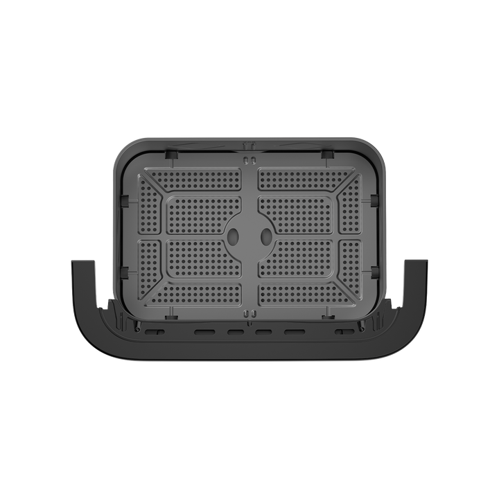 Heißluftfritteuse Dual Zone 11L XXL – 2950W Airfryer mit Doppelkammer, Sichtfenster &amp; Touchdisplay