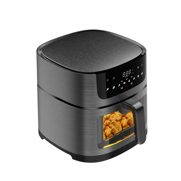 Heißluftfritteuse ZE-AF8007-A 9L XXL mit Sichtfenster, 1800W