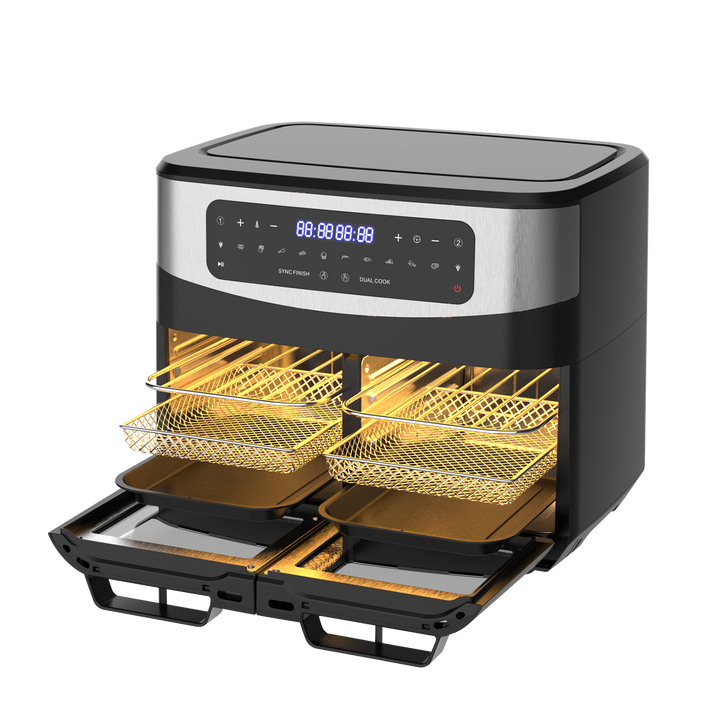 Dual Zone Heißluftfritteuse KDFO-5511DTW 12L