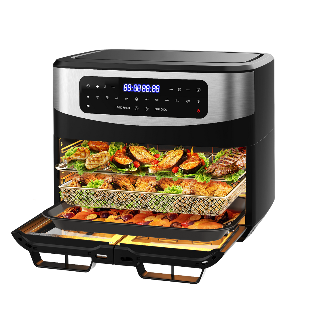 Dual Zone Heißluftfritteuse KDFO-5511DTW 12L