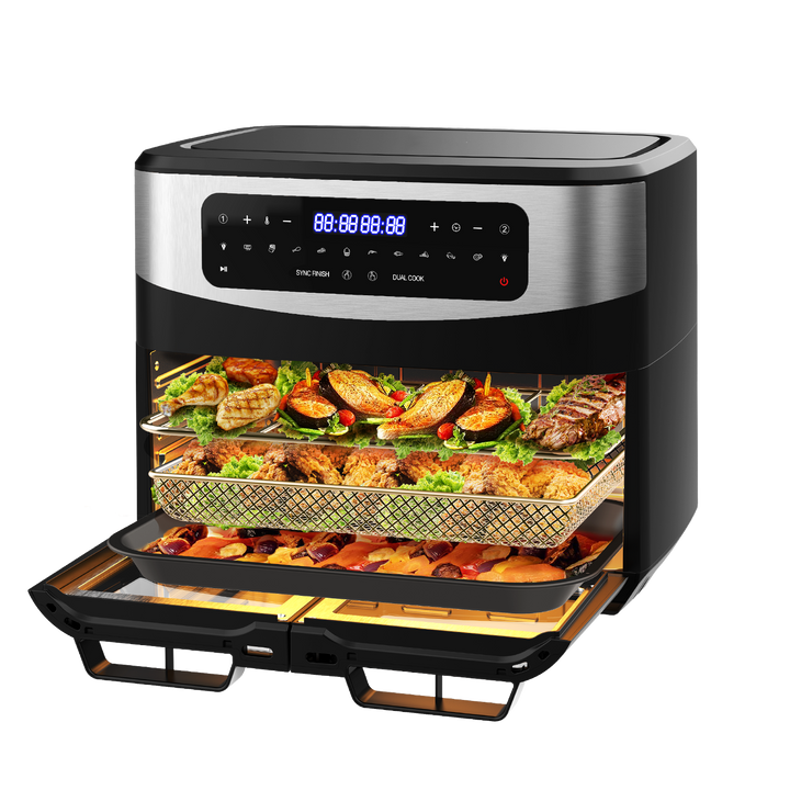 Dual Zone Heißluftfritteuse KDFO-5511DTW 12L