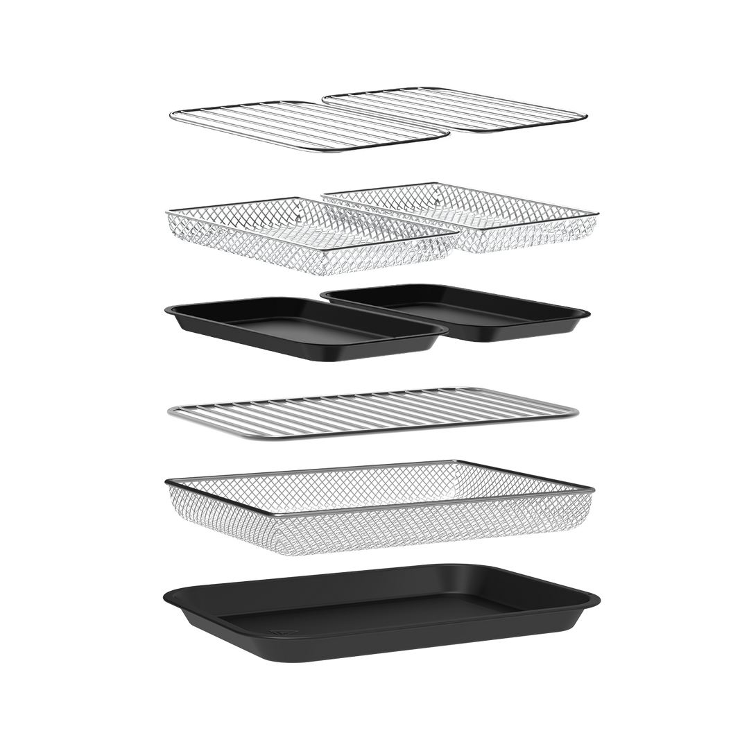 Dual Zone Heißluftfritteuse KDFO-5511DTW 12L