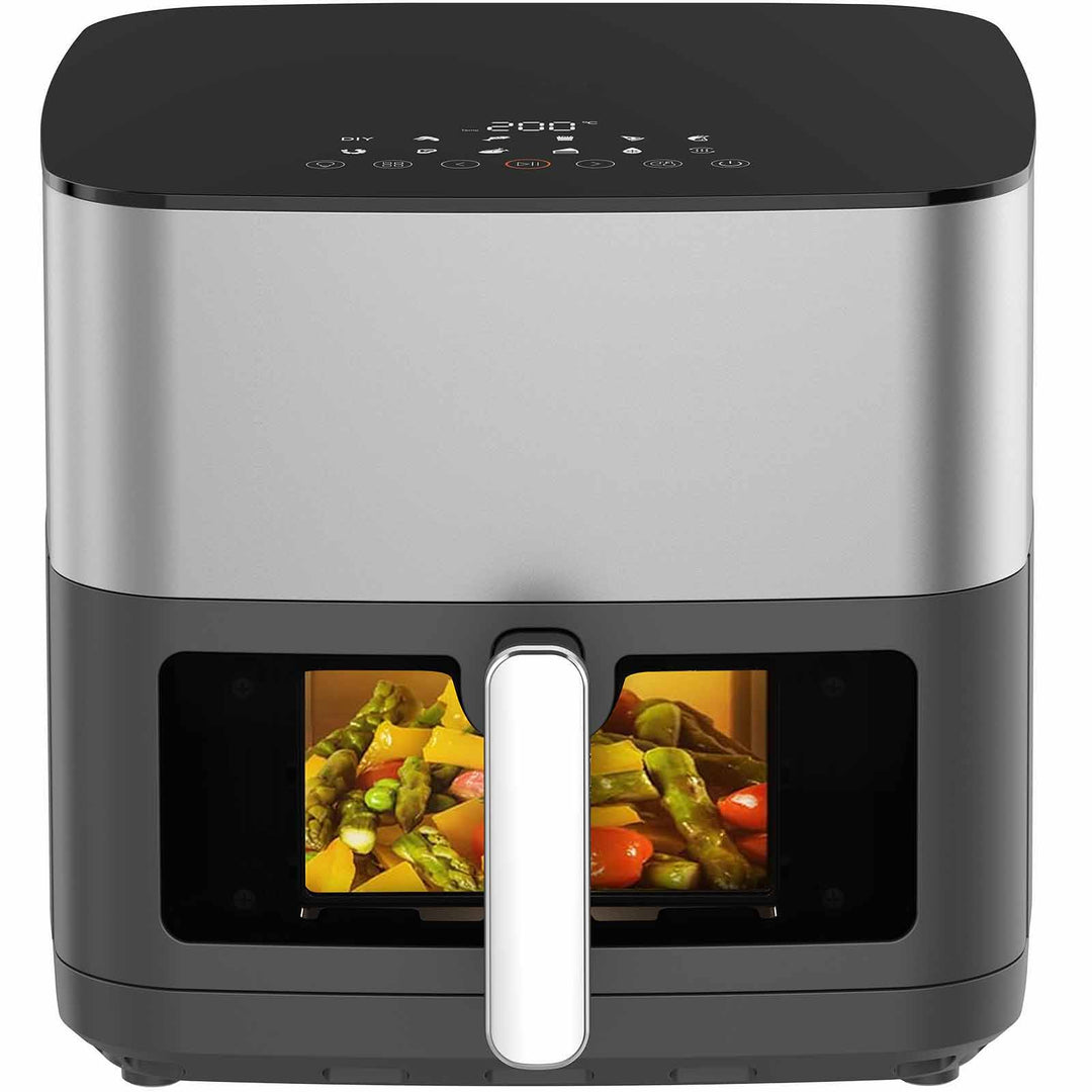 Heißluftfritteuse Air Fryer AF08010 9L mit Großes Sichtfenster