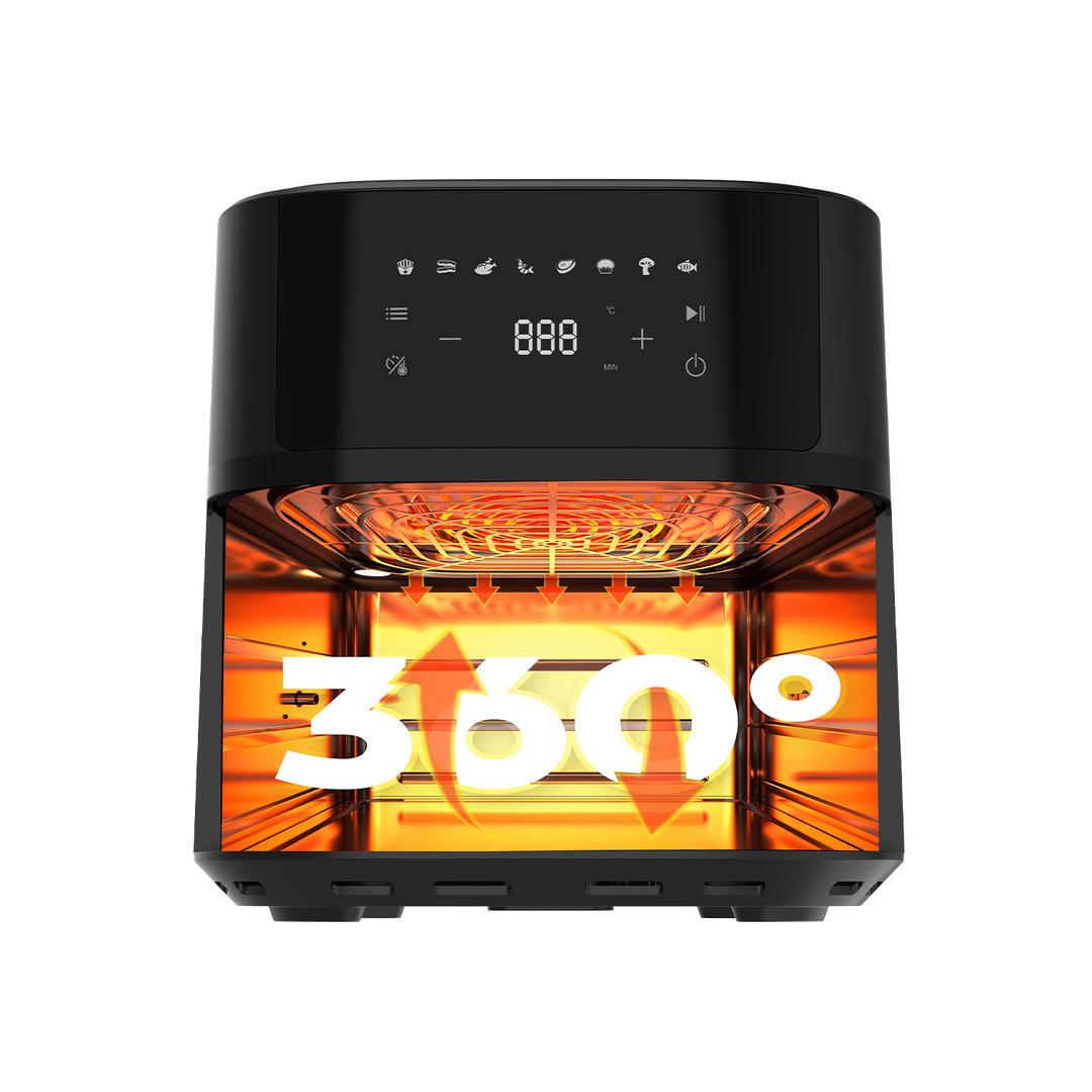 Heißluftfritteuse AF625-A 6.5L 1700W Schwarz