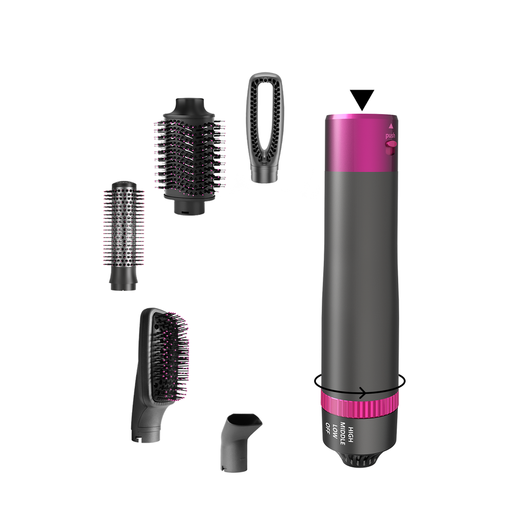 Haartrockner Warmluftbürste Set 5 in 1