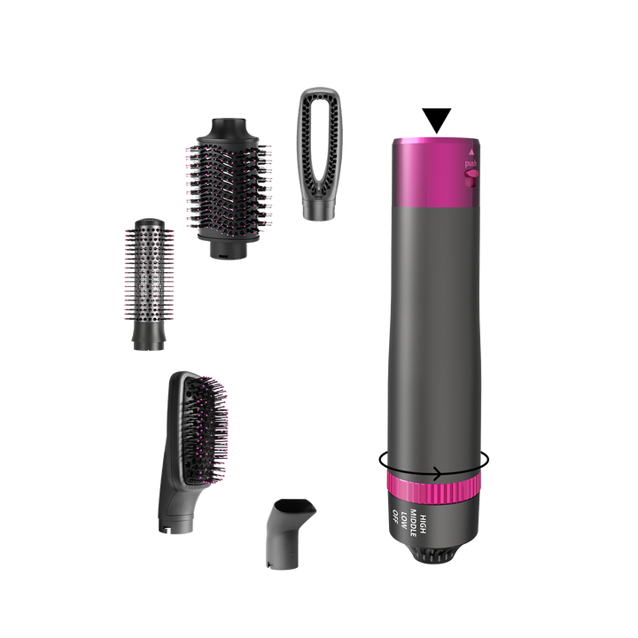 Haartrockner Warmluftbürste Set 5 in 1