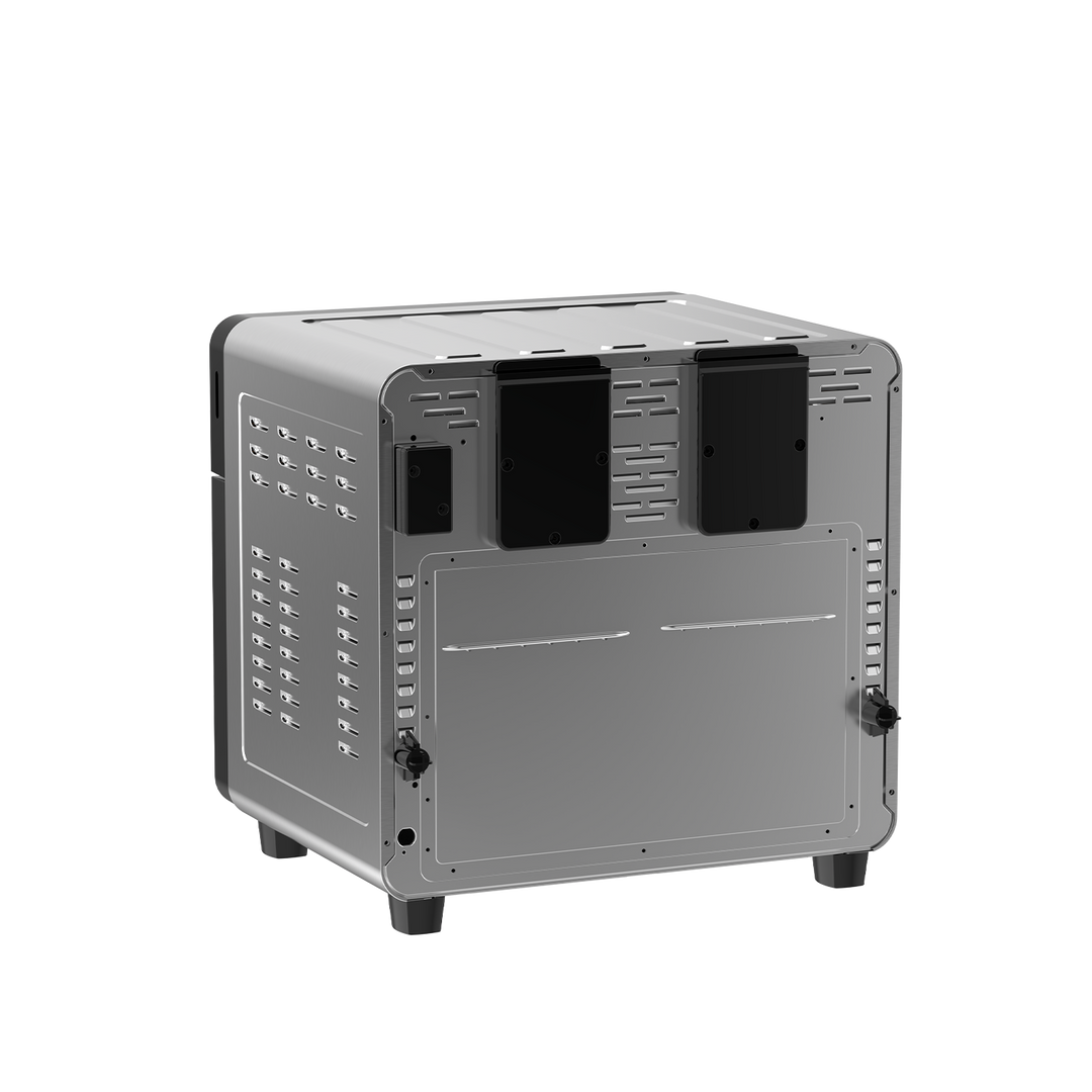 Dual Zone Heißluftfritteuse AFTO-2301DT 23L Schwarz