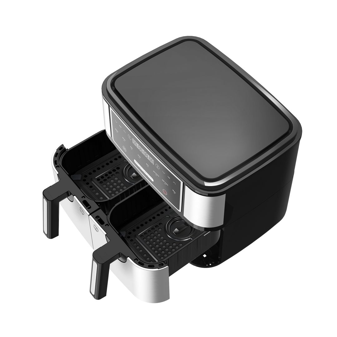 Dual Zone Heißluftfritteuse KDF-5515DTW 10L 2600W